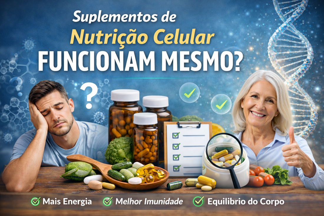 Suplementos de Nutrição Celular Funcionam Mesmo?