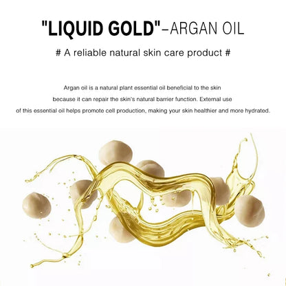 Aceite de argán orgánico 100 % puro, prensado en frío, virgen, de primera calidad, para piel seca y dañada, cabello, rostro, cuerpo, cuero cabelludo y uñas.