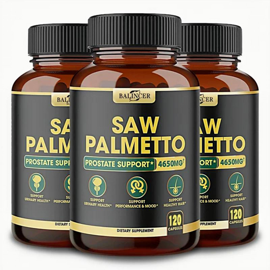 Cápsulas Saw Palmetto 11 em 1 com Ashwagandha, cúrcuma, Tribulus, maca, próstata saudável e suporte capilar